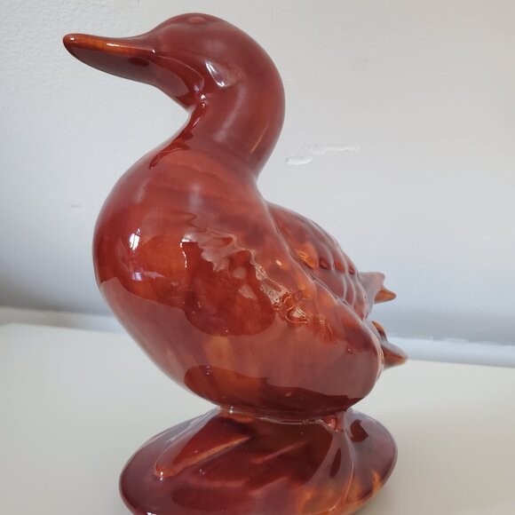 Vintage Northern Pottery Ceramic Duck- Mid-Century Pottery - Picture 4 of 4